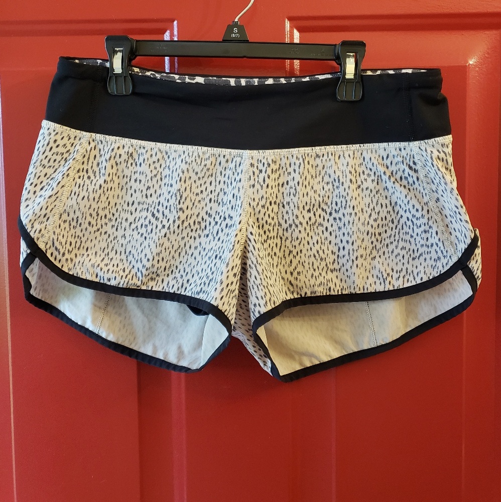 Lululemon speed short (dottie dash)